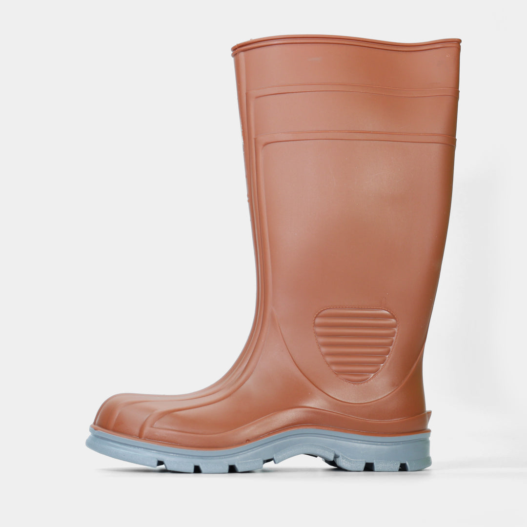 Epik Workwear Red Chem Safety Boot Steel Toe Like Protection Slip Resistance Side
