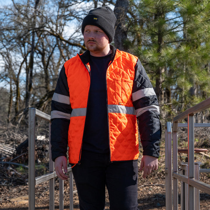 Epik Agile Ansi class 2 Hi Vis Jacket in forest