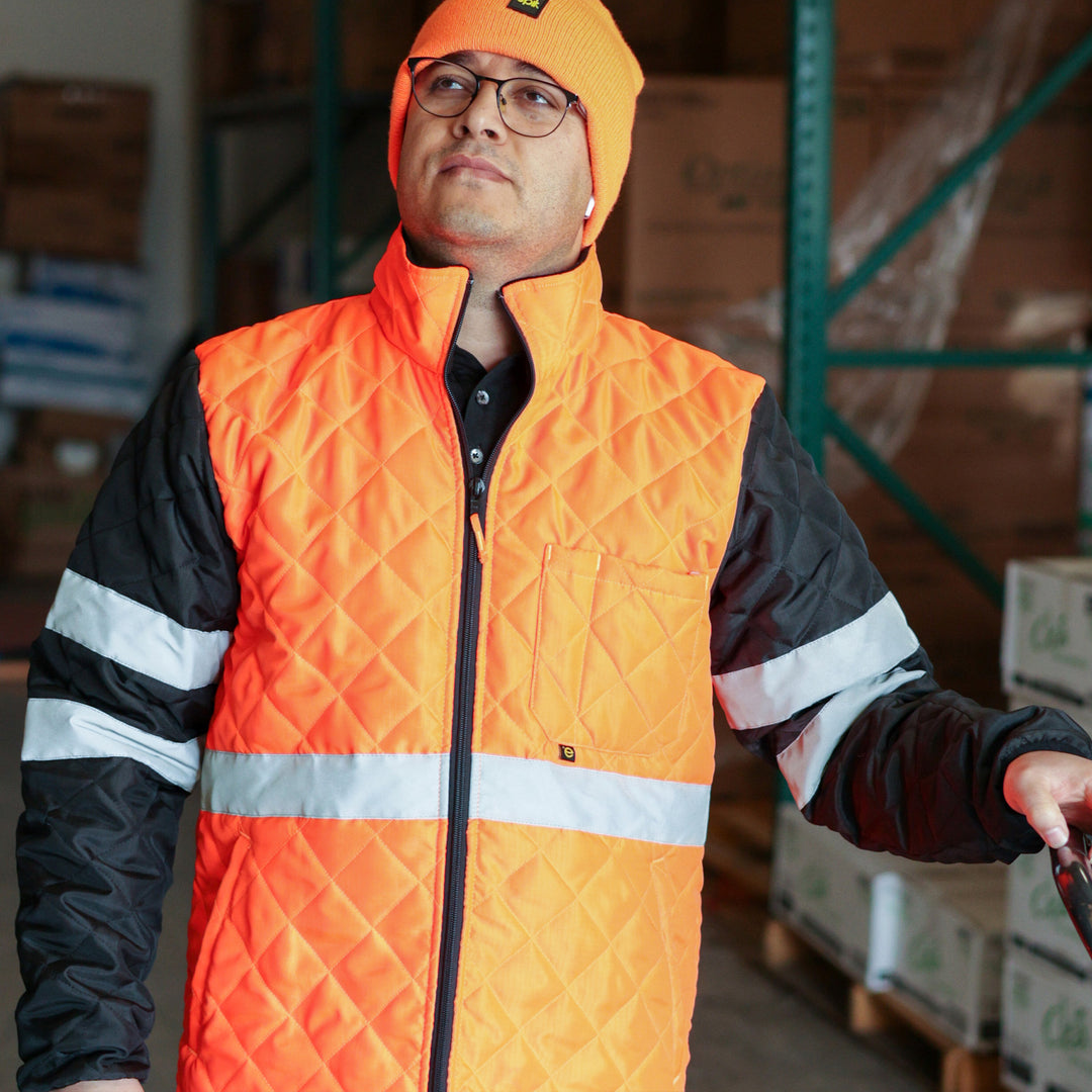 Epik Agile Ansi class 2 Hi Vis Jacket in warehouse