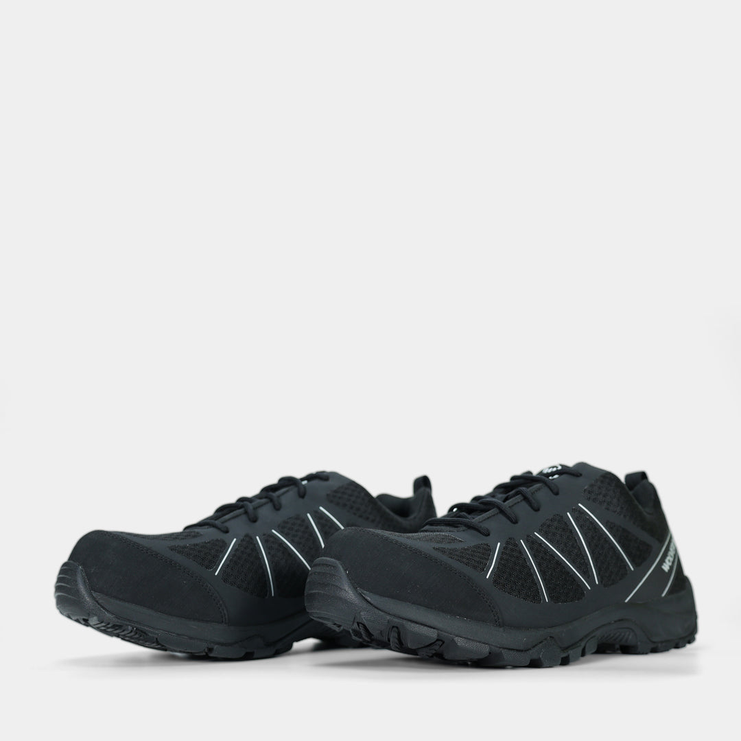 Amherst Work Shoe Epik Workwear Safety Toe Black Pair Front