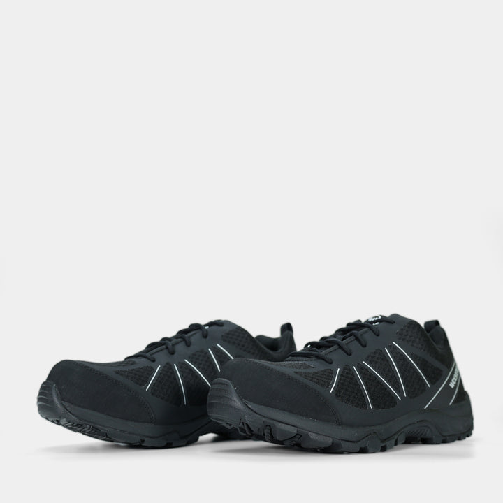 Amherst Work Shoe Epik Workwear Safety Toe Black Pair Front