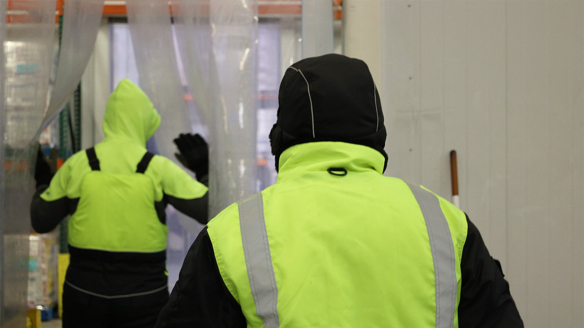 Epik Freezerwear in action best quality workwear