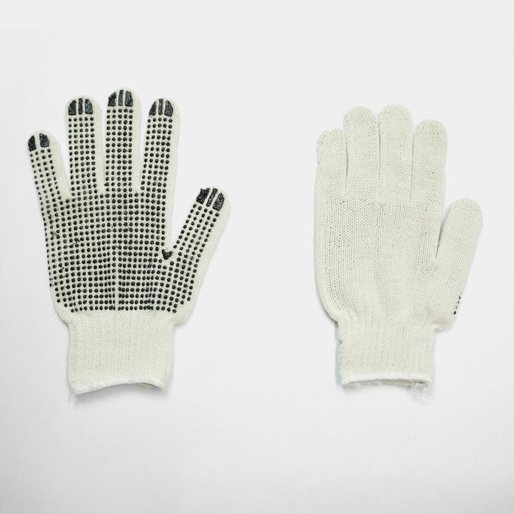 Cotton Polyester String Knit, 1 Sided PVC Dot Grip (12/ea) Pair Epik Workwear