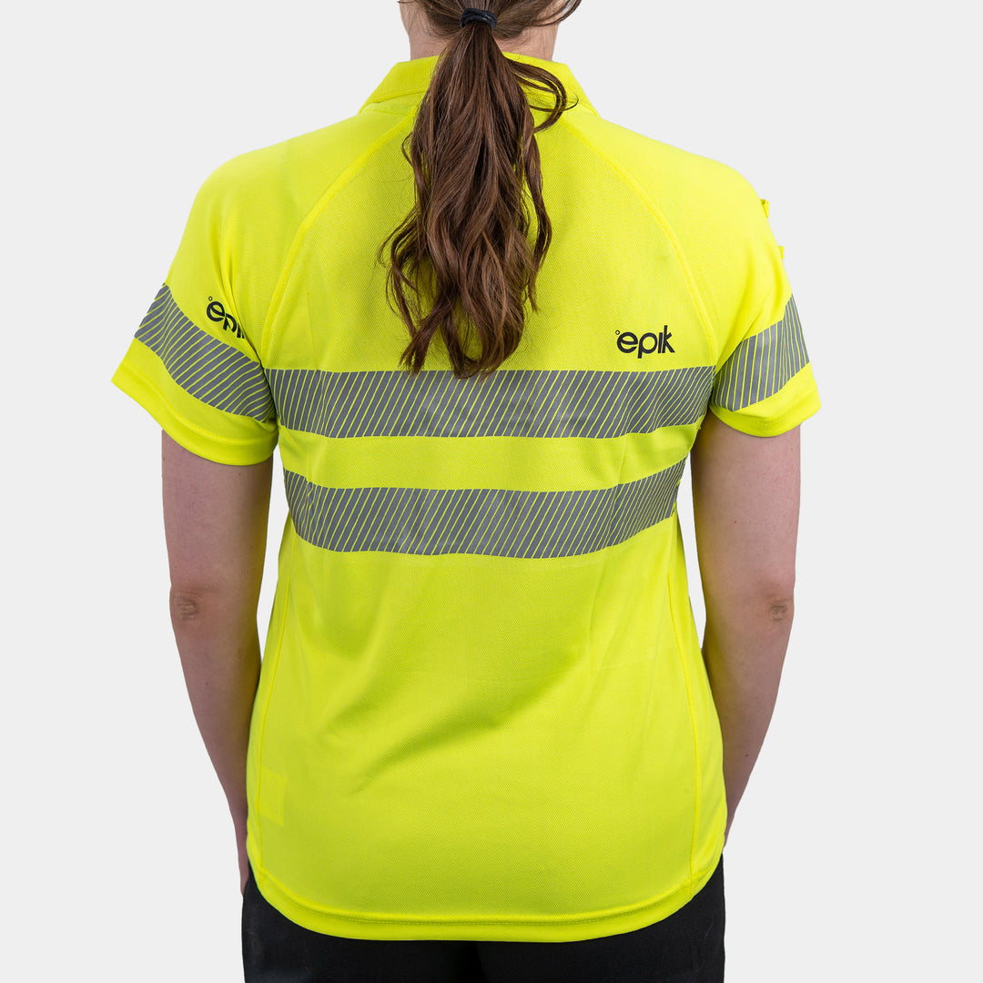Polo de manga corta Epik Mint para mujer