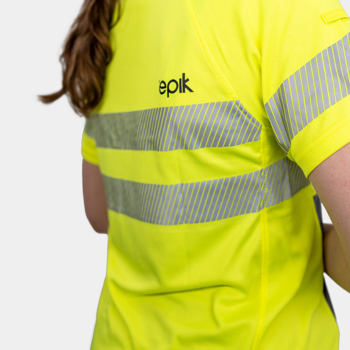 Polo de manga corta Epik Mint para mujer