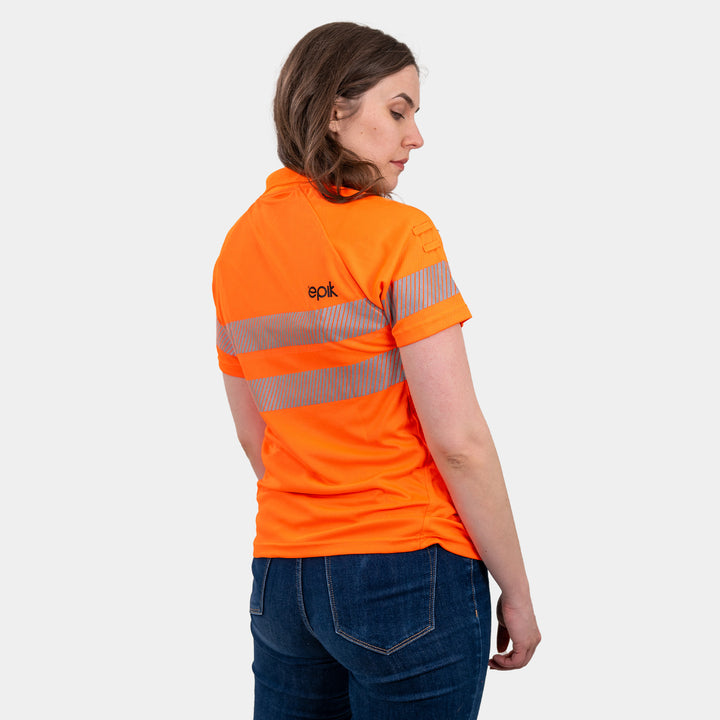 Polo de manga corta Epik Mint para mujer