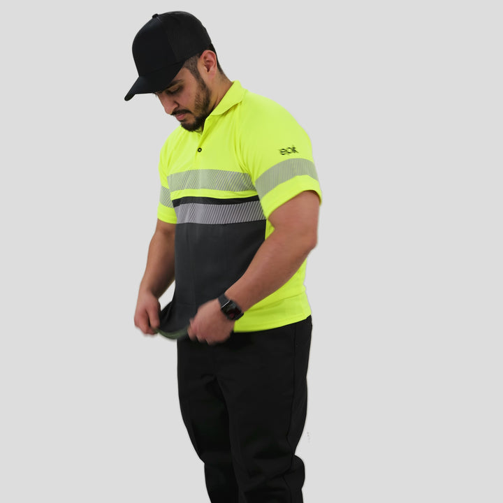 Polo de manga corta Epik Mint para hombre