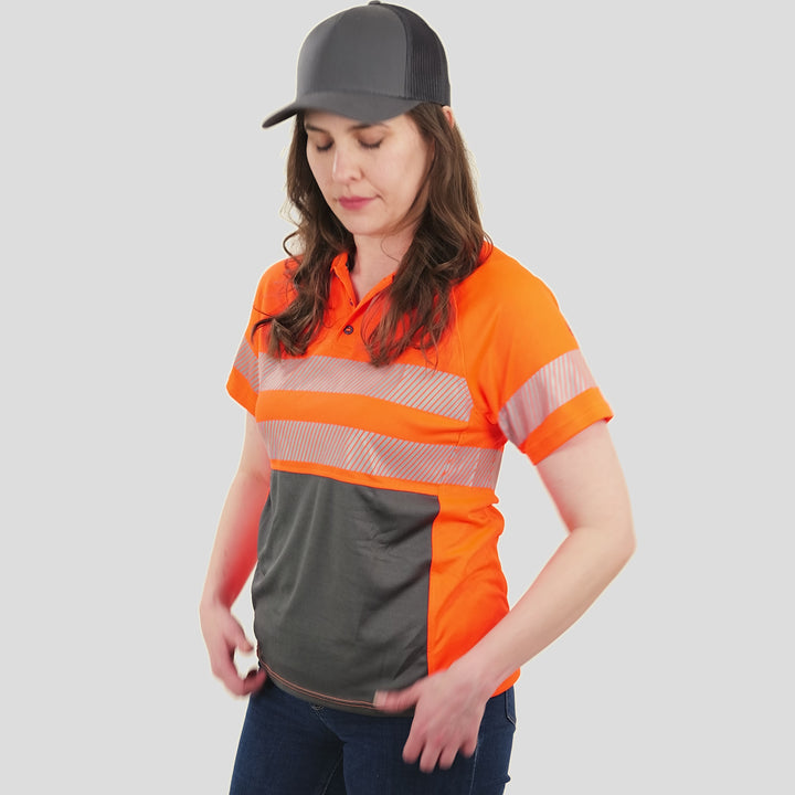 Polo de manga corta Epik Mint para mujer