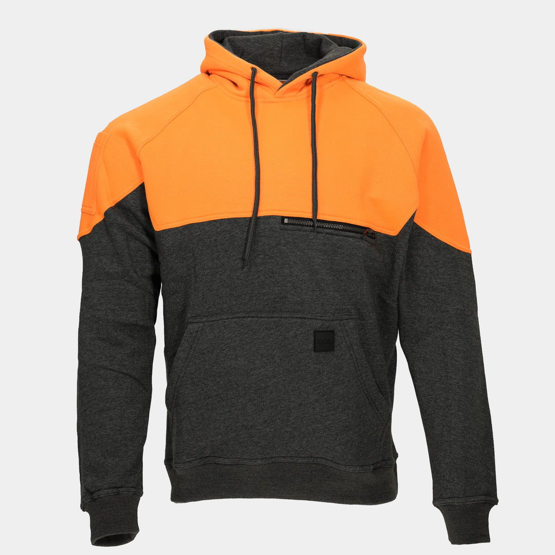 Peak Hoodie Orange Front