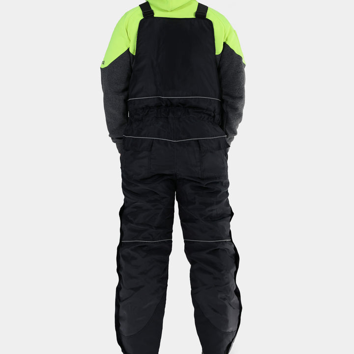 Epik Black Reflex Bib Overalls Back