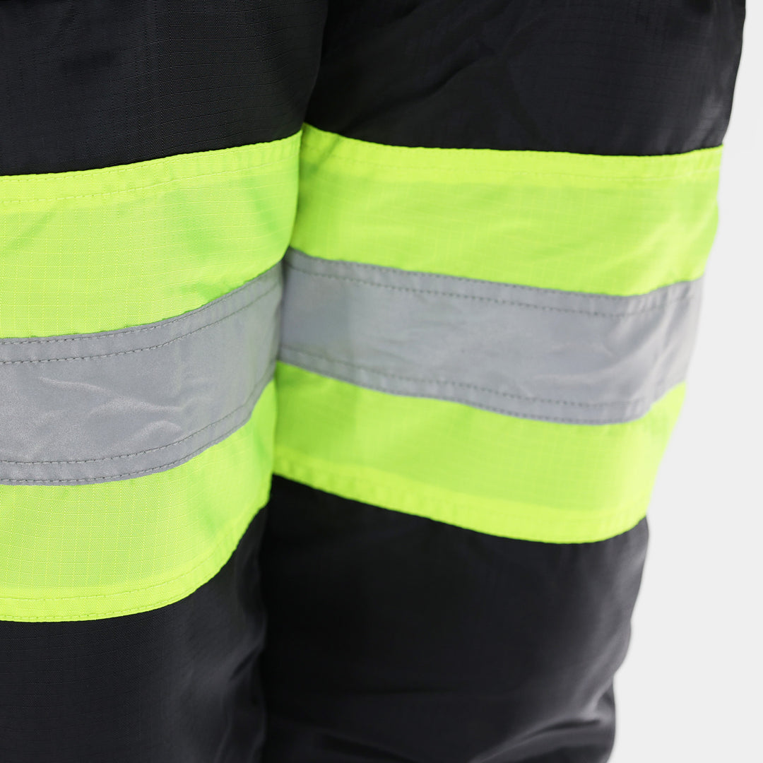 Epik Reflex Hi Vis Yellow Insulated Cooler Pants Knee Double Reflective Tape
