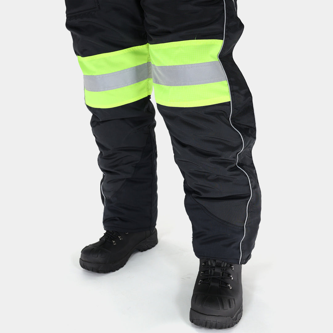 Epik Reflex Hi Vis Yellow Insulated Cooler Pants Bottom Let