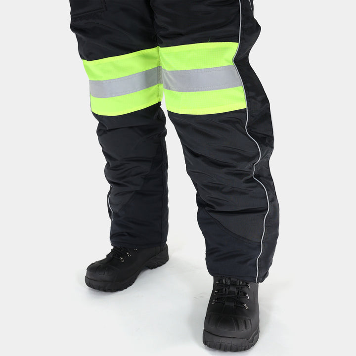 Epik Reflex Hi Vis Yellow Insulated Cooler Pants Bottom Let