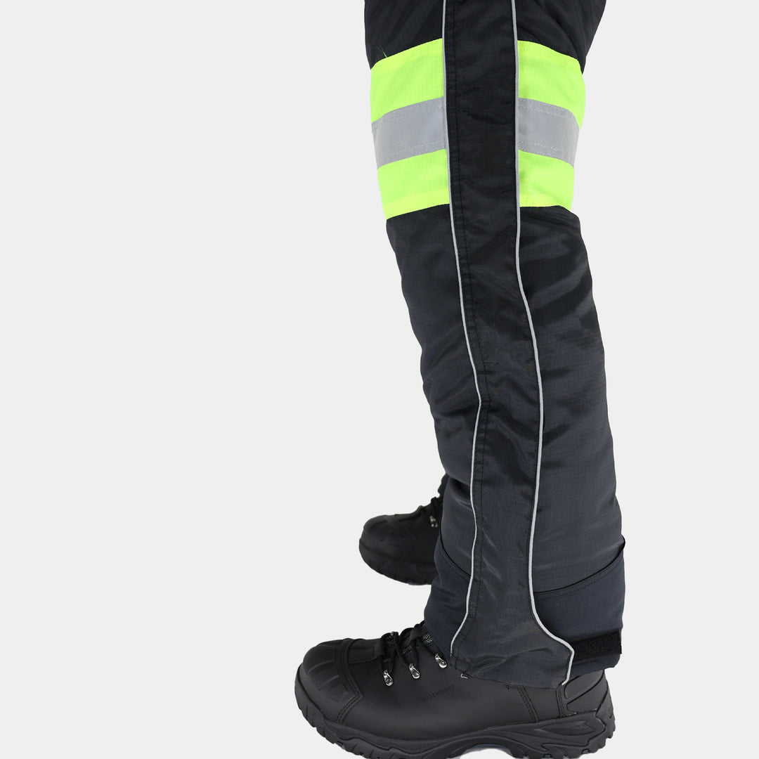 Epik Reflex Hi Vis Yellow Insulated Cooler Pants Leg Side