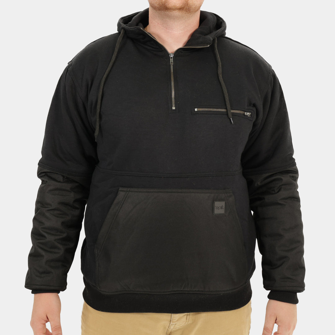 Epik Peak Pro Pull-Over Heavy Hoodie Black Front