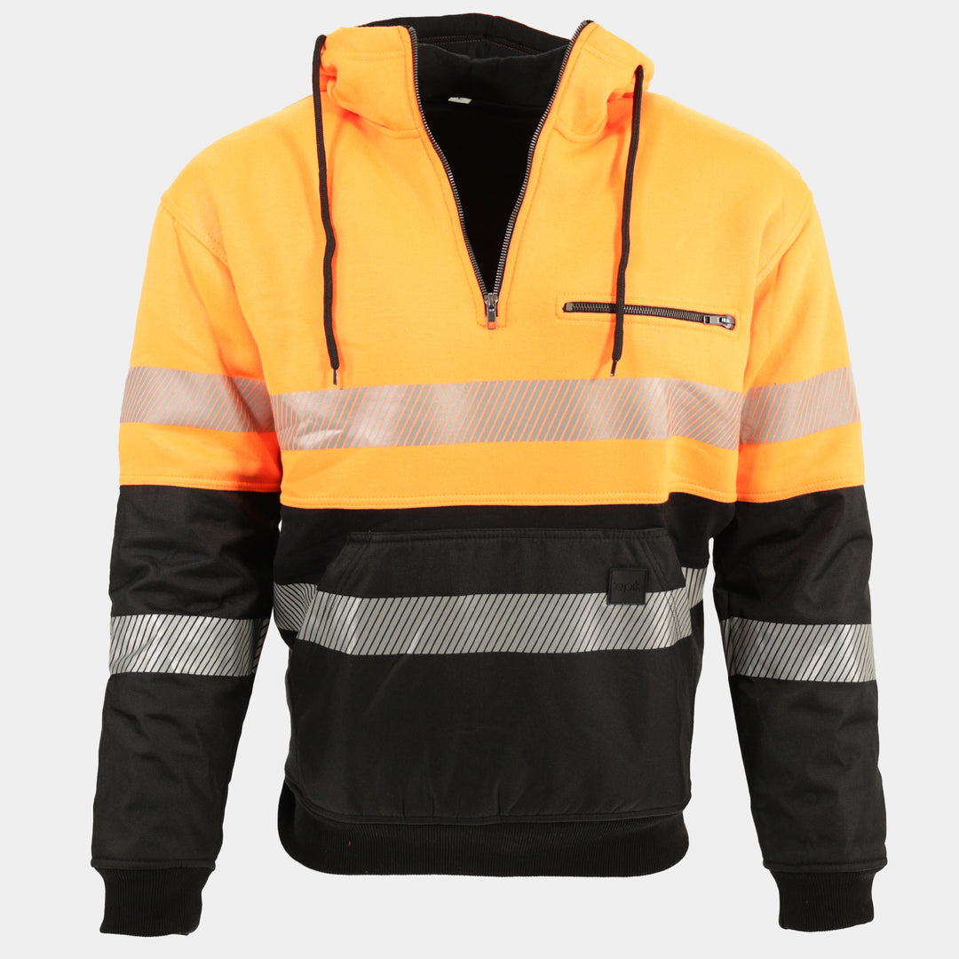 Epik Peak Pro Pull-Over Heavy Hoodie Orange Front