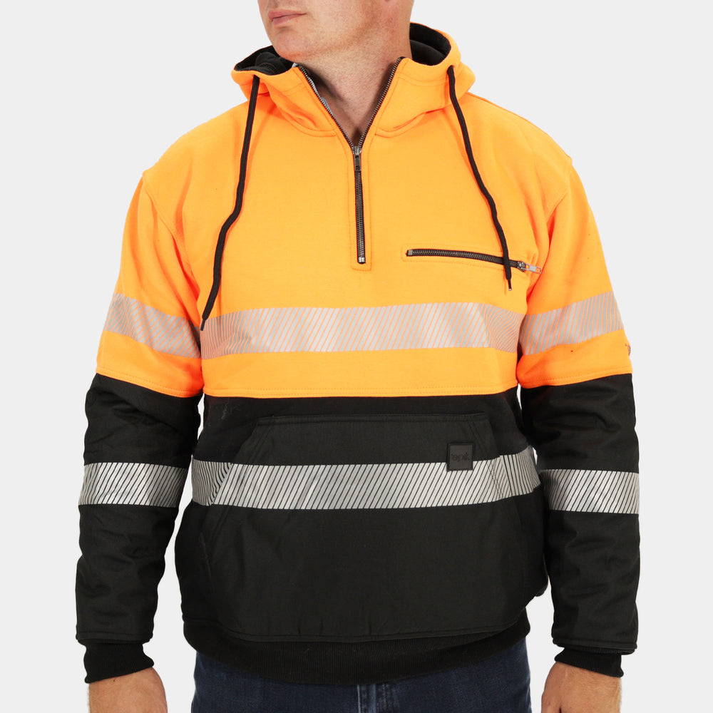 Epik Peak Pro Pull-Over Heavy Hoodie Orange  Front 1