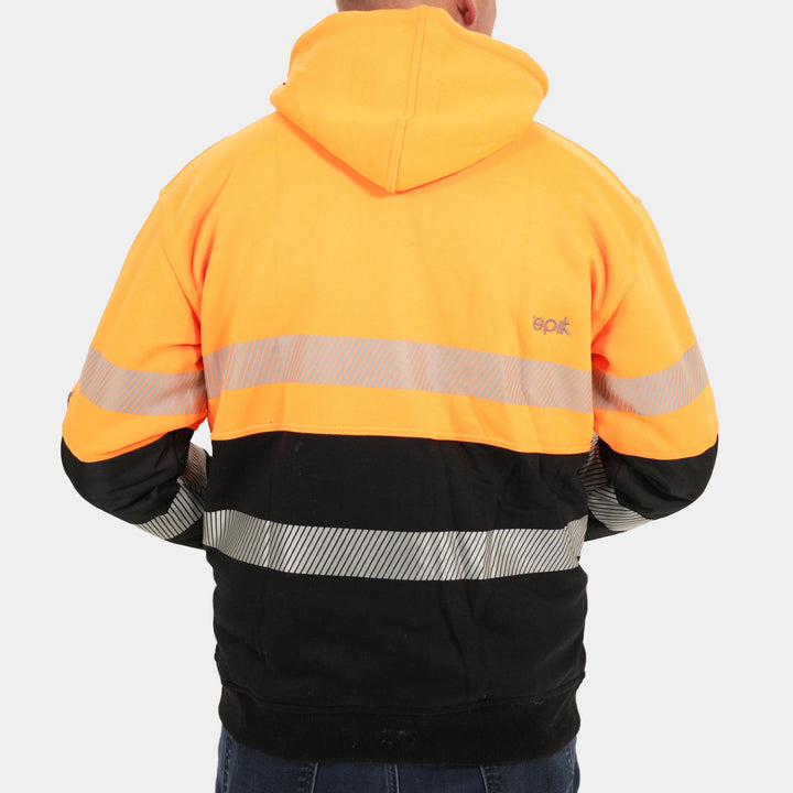 Epik Peak Pro Pull-Over Heavy Hoodie Orange Back