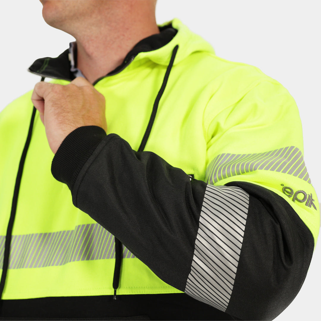Epik Peak Pro Pull-Over Heavy Hoodie Yellow Cordura Material