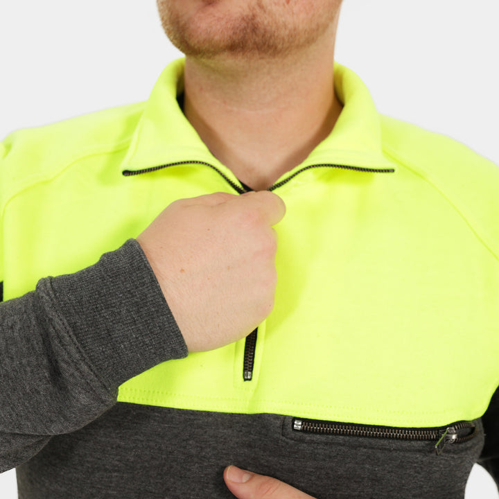Peak Quarter Zip Sweater