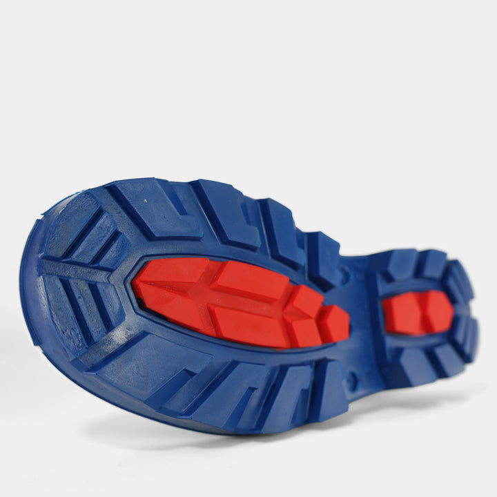 Epik Tread Safety Short Boot Composite Sanitation Footwear in White Tread Bottom Close Up