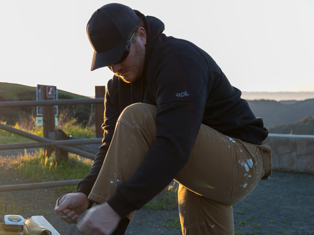 Peak Hoodies in Black