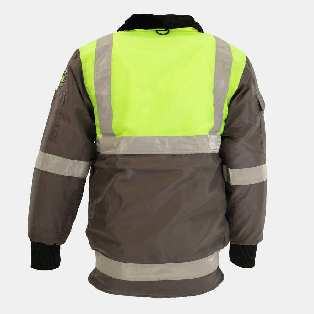 Epik Workwear Reflex Jacket in Grey Sale Item back