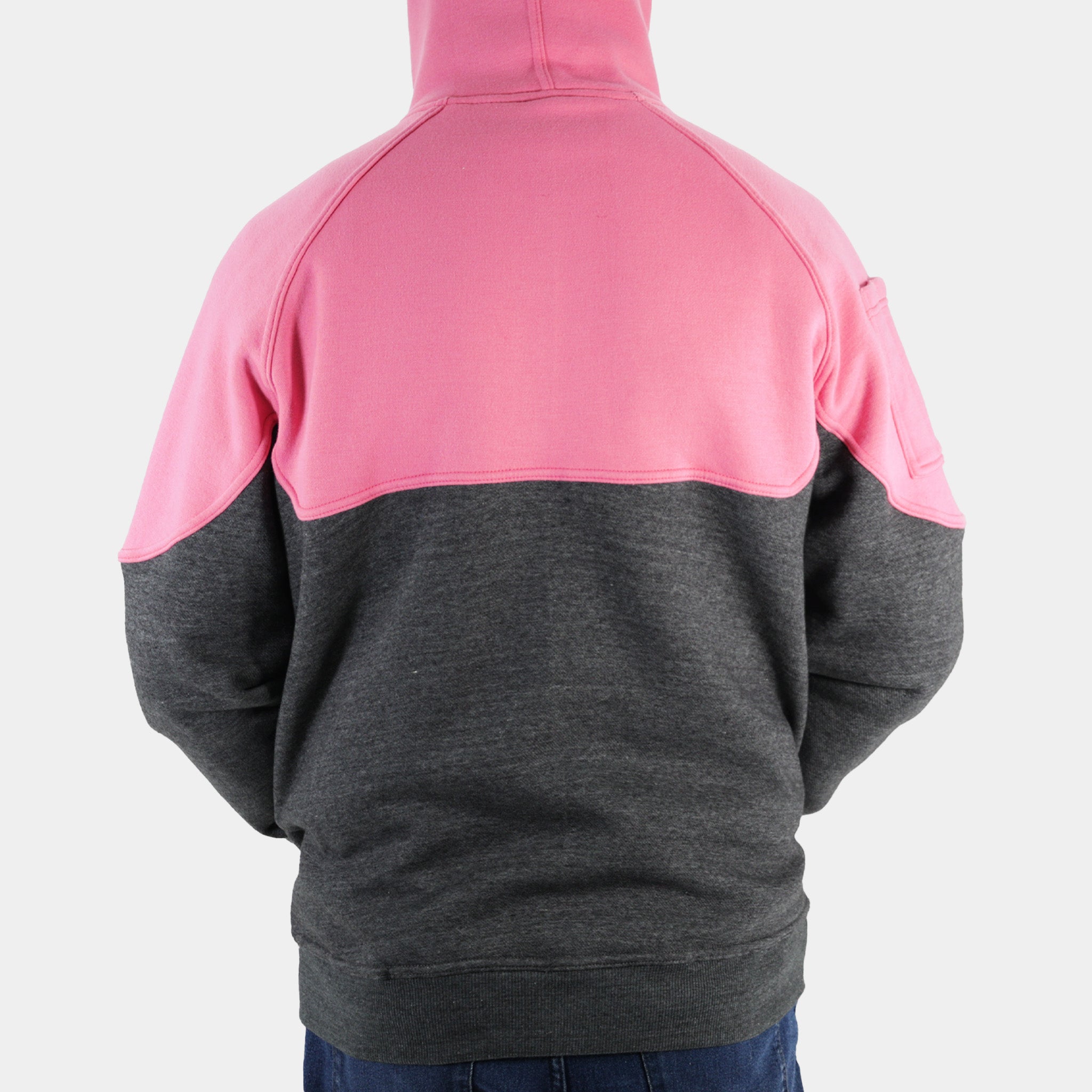 Peak Pink Breast Cancer Awareness Zip Up Hoodie - Epik Workwear