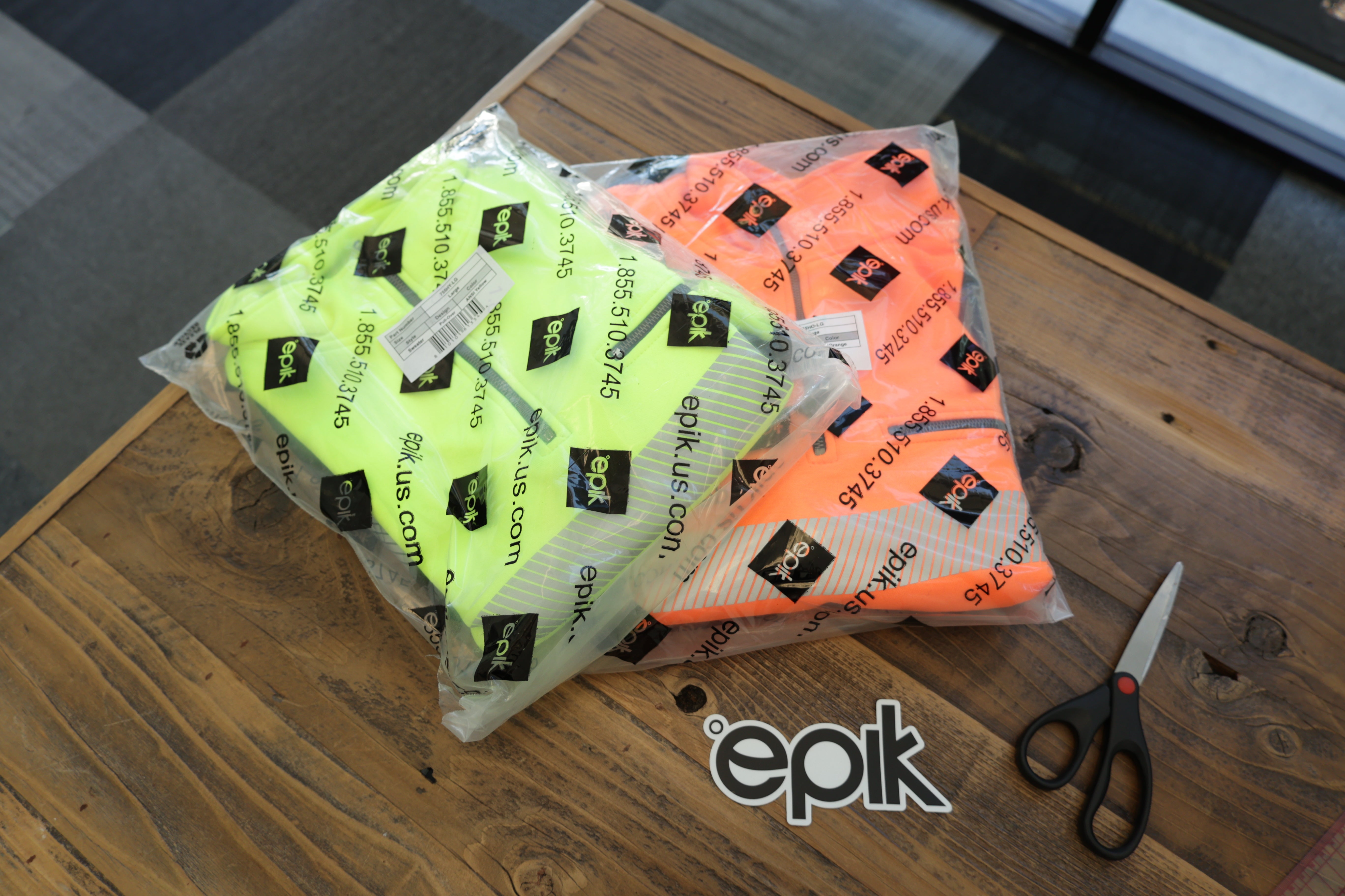 Epik Packaging free shipping on orders over $135
