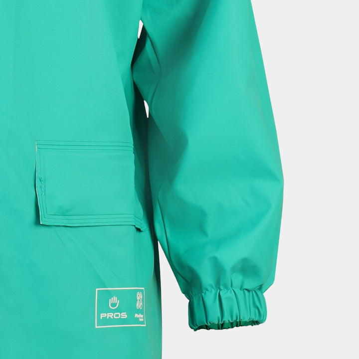 Pros Chemical Resistant Jacket, Green (1ea)