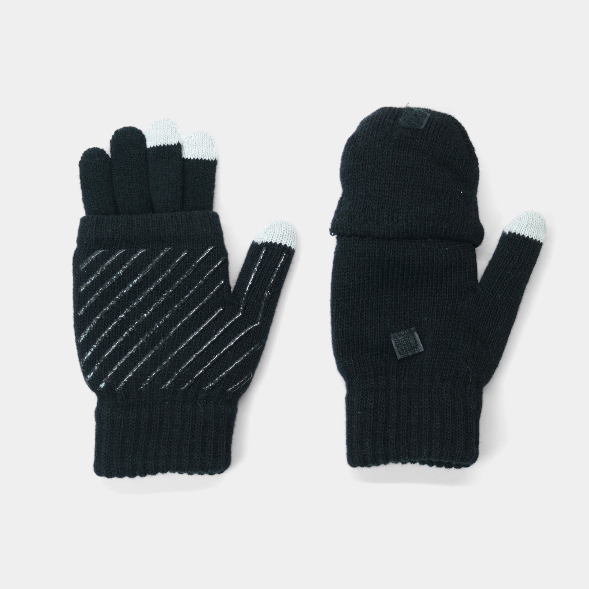 Hybrid Mitten Glove - Touch Screen Switchable Mitt to Glove