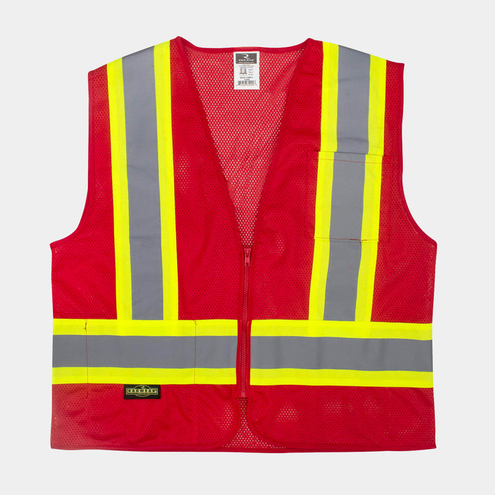 Safety Vest With Zipper, Class 1