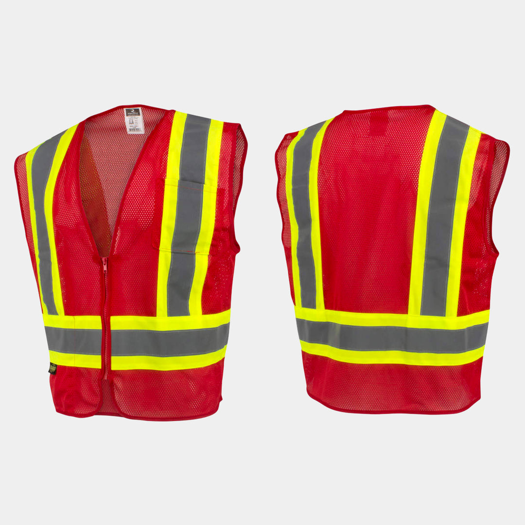 Safety Vest With Zipper, Class 1