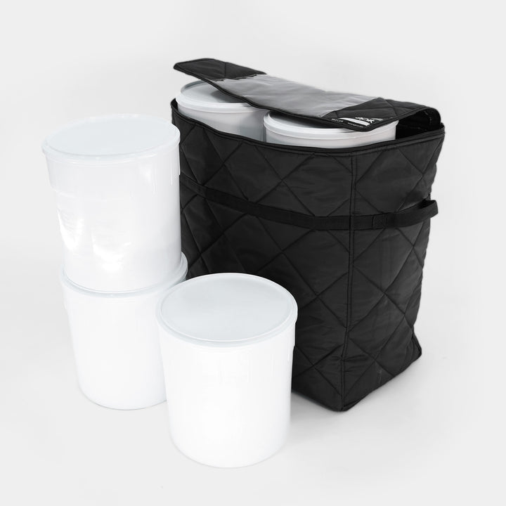 Epik Insulated Freezer Cooler Bag for Frozen Chill Goods Transportation and Storage Shipping Ice Cream Buckets