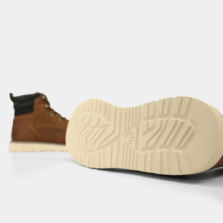 Trade Wedge Steel Toe Sudan Brown Boot