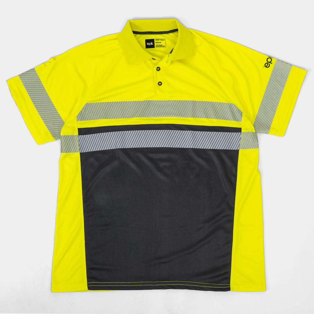 Swift Polo Work Shirt - Hi Vis, Comfortable, Durable Uniform Polo