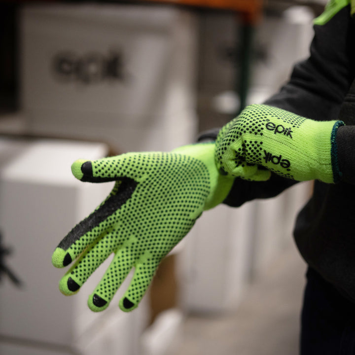 Epik Workwear Cooler Glove Cold Storage Picker Hi Vis