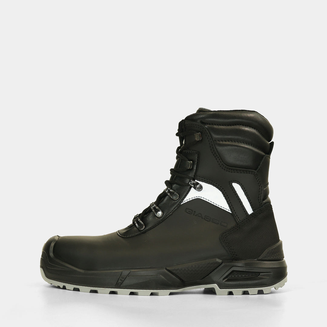 Kryton Safety Shoe Black Freezer Boot for Cold storage Safety Side View