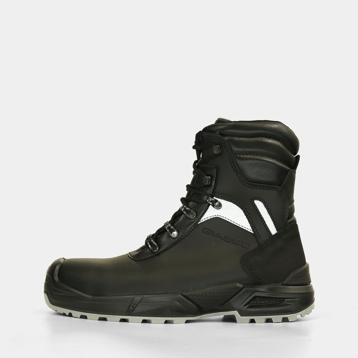 Kryton Safety Shoe Black Freezer Boot for Cold storage Safety Side View