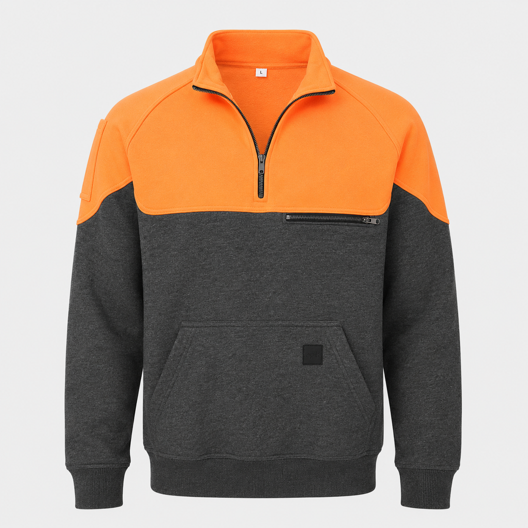 Peak Quarter Zip Sweater