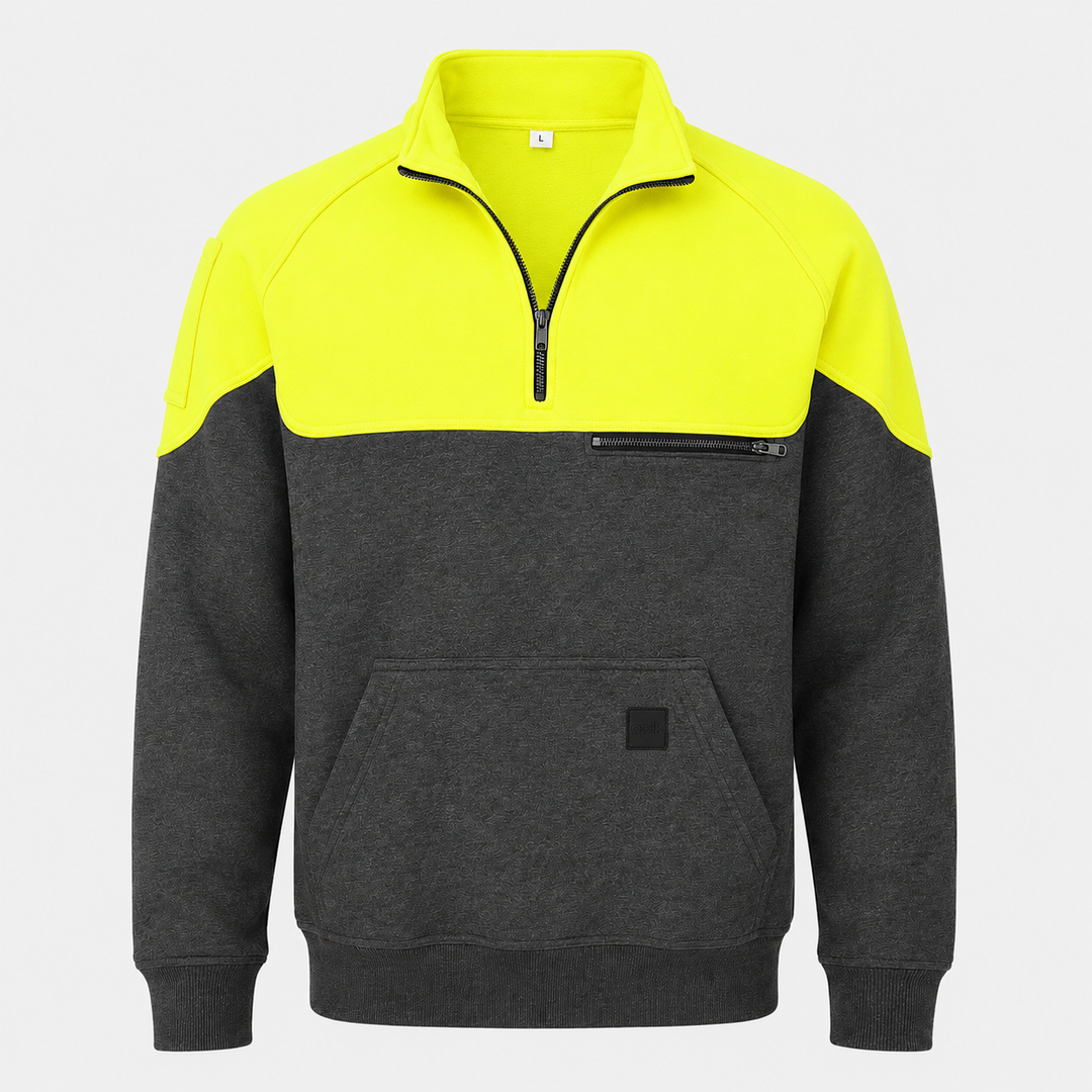 Peak Quarter Zip Sweater
