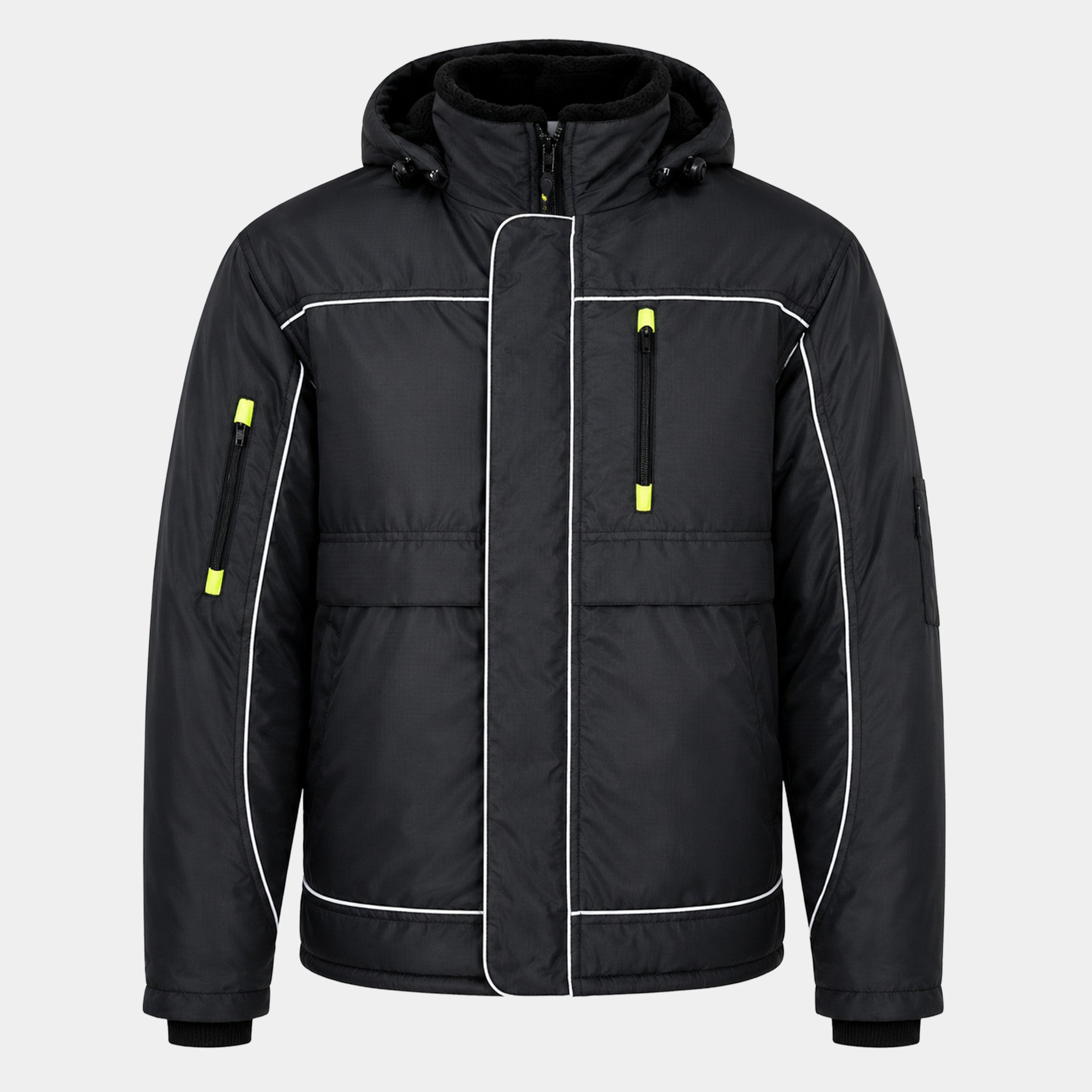 Reflex Pro Jacket - Black Heavy Insulated Cold Storage Freezer