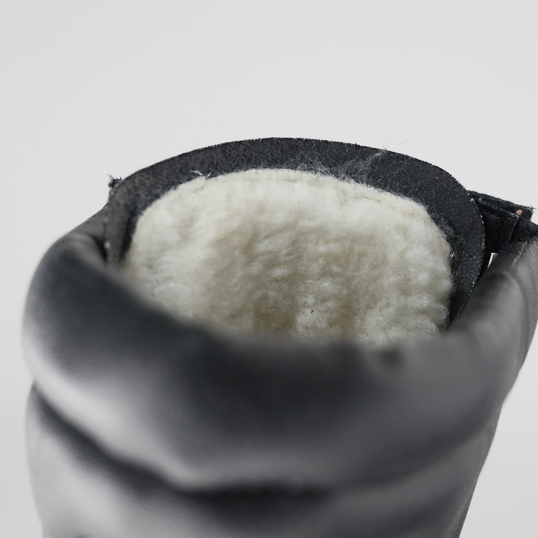 Epik Alaska Freezer Insulated Safety Toe Boot close up fur interior