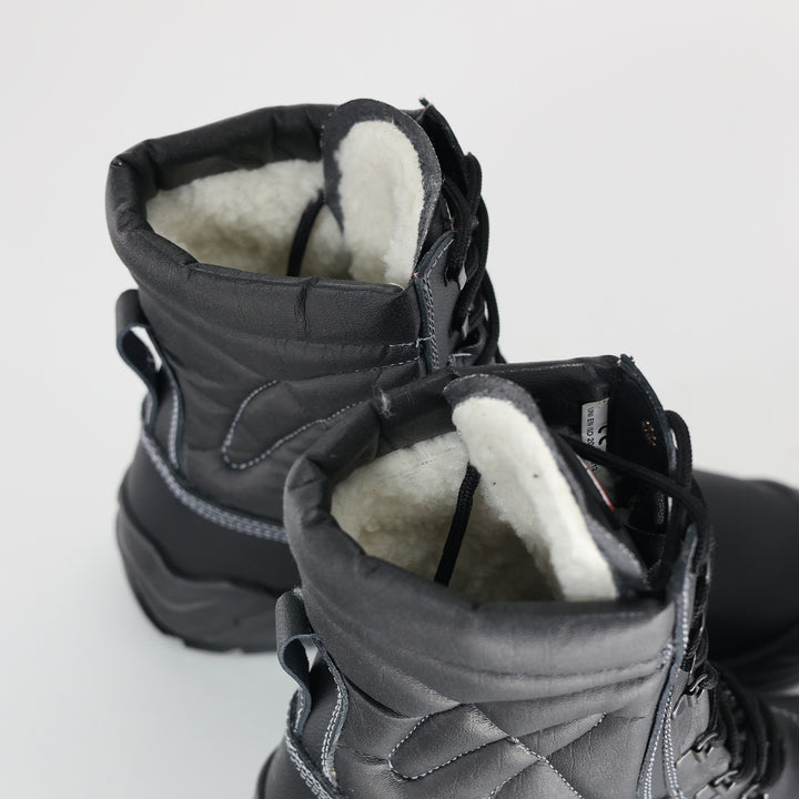 Epik Alaska Freezer Insulated Safety Toe Boot Pair Fur interior