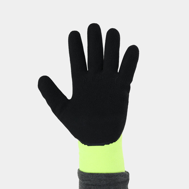 Epik Dual Grip Hi Vis Yellow Thermal Glove Palm
