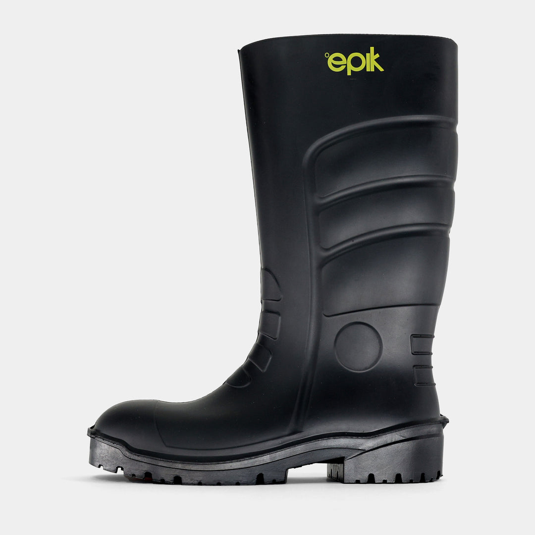 Pace Polyurethane Boot Black Side
