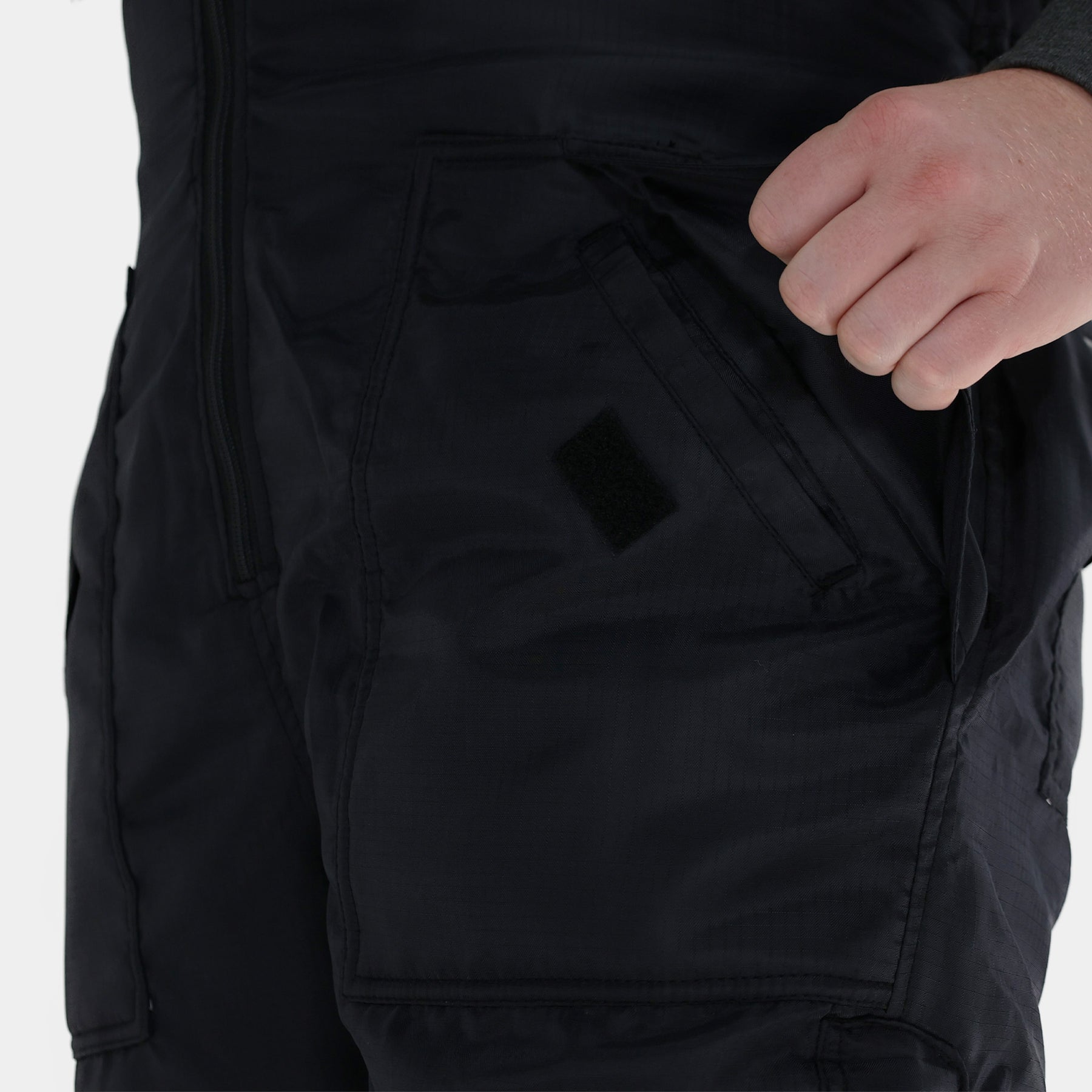 Reflex Bib Overalls - Black Insulated Workwear for Cold/Sub-Zero – Epik ...