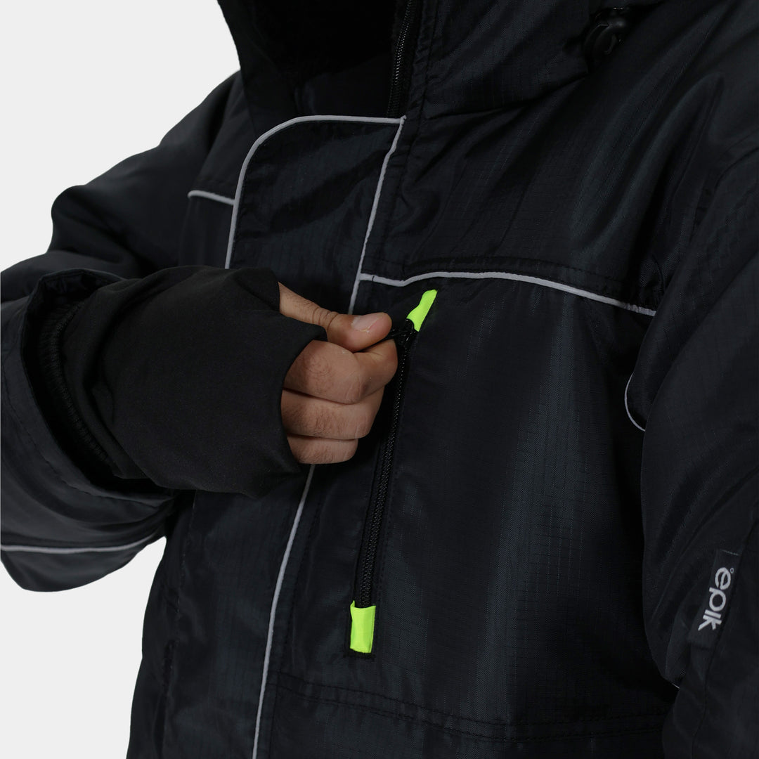 Epik Reflex Pro Jacket - Heavy Insulated Freezer Jacket in Black