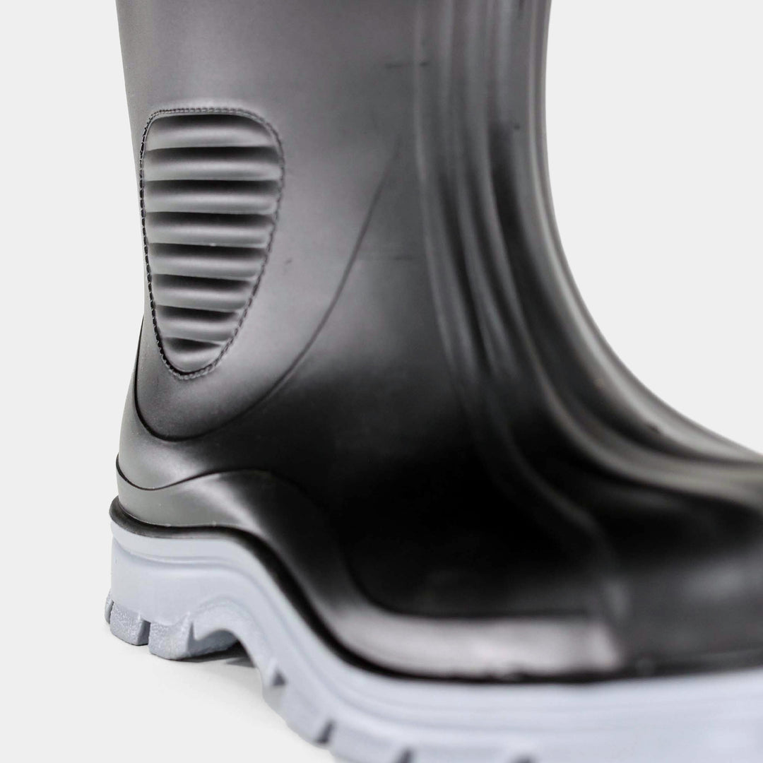 Epik Stride Rubber Safety Toe Boot Ankle Close up