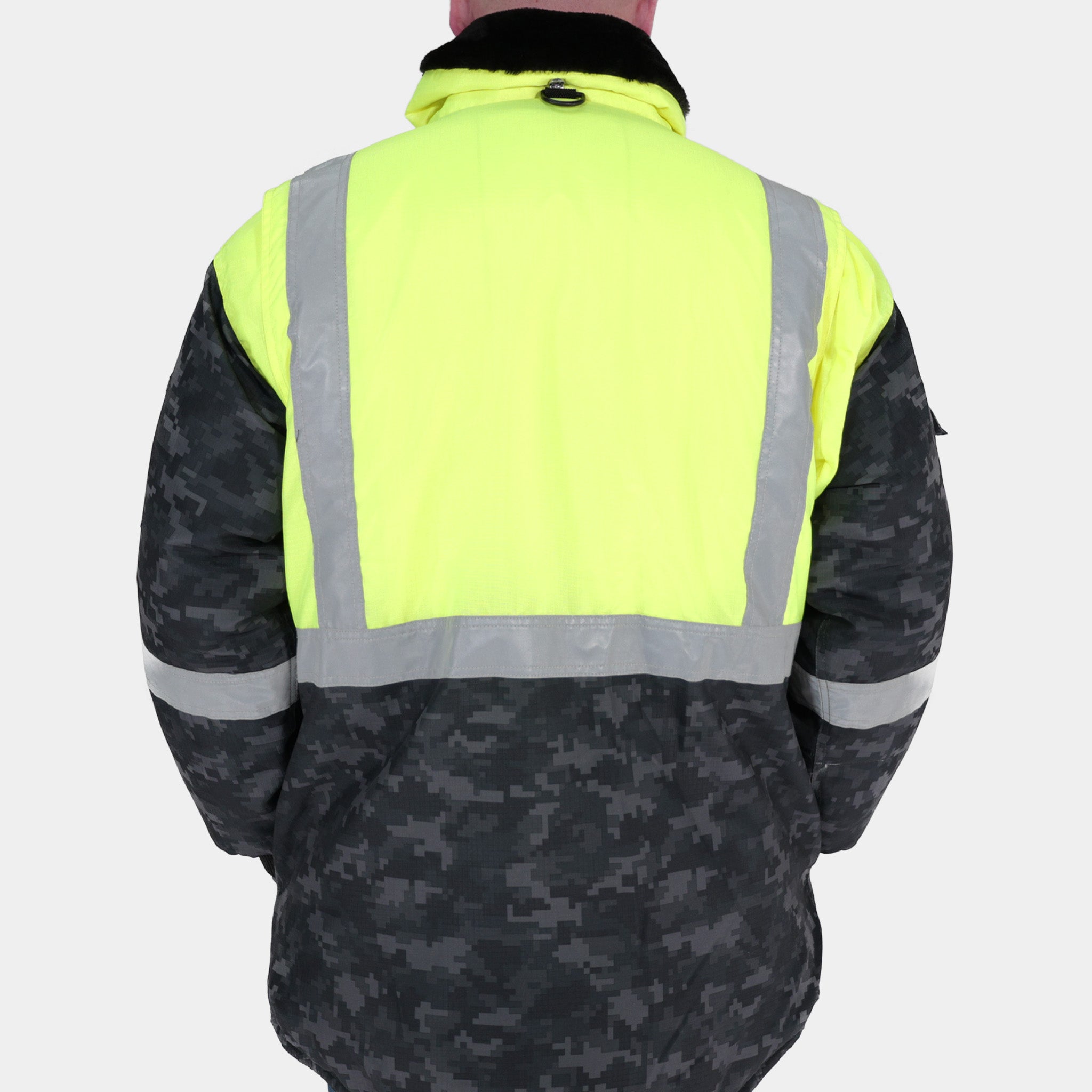 Epik Valor Pro Freezer Jacket - Insulated Hi Vis Camo Coat w Epik Valor Pro Freezer Jacket - Insulated Hi Vis Camo Coat w